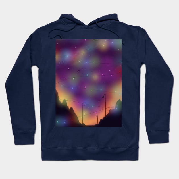 The Street Lights Hoodie by Ndoelicious